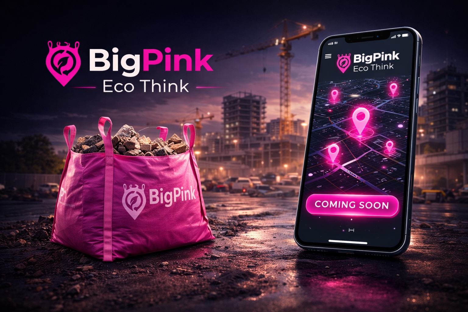 BigPink app and construction waste ecosystem